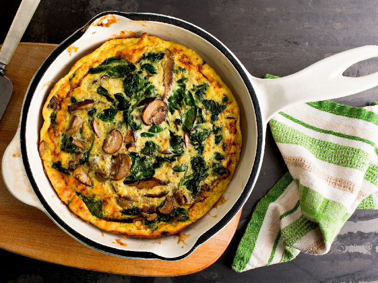 Beans and Veggies Frittata